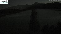 Archiv Foto Webcam Füssen: Blick auf den Weißensee vom Hotel Seespitz 23:00