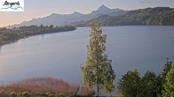 Archiv Foto Webcam Füssen: Blick auf den Weißensee vom Hotel Seespitz 05:00