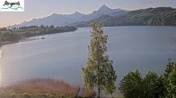Archiv Foto Webcam Füssen: Blick auf den Weißensee vom Hotel Seespitz 06:00
