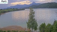 Archiv Foto Webcam Füssen: Blick auf den Weißensee vom Hotel Seespitz 05:00
