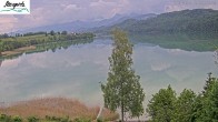 Archiv Foto Webcam Füssen: Blick auf den Weißensee vom Hotel Seespitz 09:00