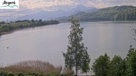 Archiv Foto Webcam Füssen: Blick auf den Weißensee vom Hotel Seespitz 07:00