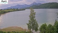 Archiv Foto Webcam Füssen: Blick auf den Weißensee vom Hotel Seespitz 06:00