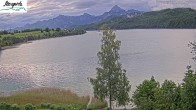 Archiv Foto Webcam Füssen: Blick auf den Weißensee vom Hotel Seespitz 06:00