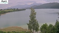 Archiv Foto Webcam Füssen: Blick auf den Weißensee vom Hotel Seespitz 17:00