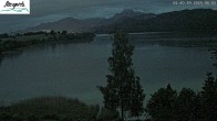 Archiv Foto Webcam Füssen: Blick auf den Weißensee vom Hotel Seespitz 03:00