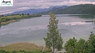 Archiv Foto Webcam Füssen: Blick auf den Weißensee vom Hotel Seespitz 15:00