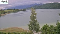 Archiv Foto Webcam Füssen: Blick auf den Weißensee vom Hotel Seespitz 17:00