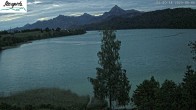 Archiv Foto Webcam Füssen: Blick auf den Weißensee vom Hotel Seespitz 03:00