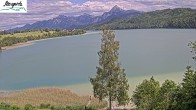 Archived image Webcam Weissensee near Füssen 13:00