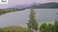 Archiv Foto Webcam Füssen: Blick auf den Weißensee vom Hotel Seespitz 07:00