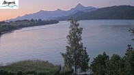 Archiv Foto Webcam Füssen: Blick auf den Weißensee vom Hotel Seespitz 03:00