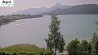 Archiv Foto Webcam Füssen: Blick auf den Weißensee vom Hotel Seespitz 07:00