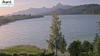 Archiv Foto Webcam Füssen: Blick auf den Weißensee vom Hotel Seespitz 06:00