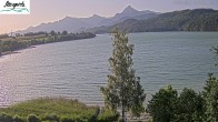 Archiv Foto Webcam Füssen: Blick auf den Weißensee vom Hotel Seespitz 07:00