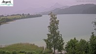 Archiv Foto Webcam Füssen: Blick auf den Weißensee vom Hotel Seespitz 19:00