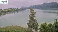 Archiv Foto Webcam Füssen: Blick auf den Weißensee vom Hotel Seespitz 07:00