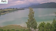 Archiv Foto Webcam Füssen: Blick auf den Weißensee vom Hotel Seespitz 15:00