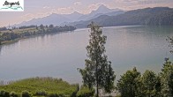 Archiv Foto Webcam Füssen: Blick auf den Weißensee vom Hotel Seespitz 07:00