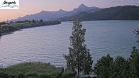 Archiv Foto Webcam Füssen: Blick auf den Weißensee vom Hotel Seespitz 03:00