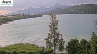 Archiv Foto Webcam Füssen: Blick auf den Weißensee vom Hotel Seespitz 05:00