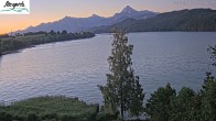 Archiv Foto Webcam Füssen: Blick auf den Weißensee vom Hotel Seespitz 03:00
