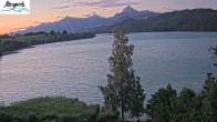 Archiv Foto Webcam Füssen: Blick auf den Weißensee vom Hotel Seespitz 03:00