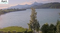 Archiv Foto Webcam Füssen: Blick auf den Weißensee vom Hotel Seespitz 06:00