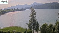 Archiv Foto Webcam Füssen: Blick auf den Weißensee vom Hotel Seespitz 07:00