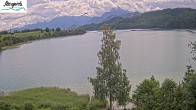 Archiv Foto Webcam Füssen: Blick auf den Weißensee vom Hotel Seespitz 09:00