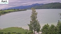 Archiv Foto Webcam Füssen: Blick auf den Weißensee vom Hotel Seespitz 06:00