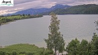 Archiv Foto Webcam Füssen: Blick auf den Weißensee vom Hotel Seespitz 07:00