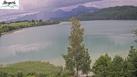Archiv Foto Webcam Füssen: Blick auf den Weißensee vom Hotel Seespitz 11:00