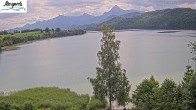 Archiv Foto Webcam Füssen: Blick auf den Weißensee vom Hotel Seespitz 09:00