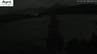 Archiv Foto Webcam Füssen: Blick auf den Weißensee vom Hotel Seespitz 01:00