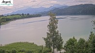 Archiv Foto Webcam Füssen: Blick auf den Weißensee vom Hotel Seespitz 09:00