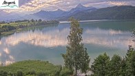 Archiv Foto Webcam Füssen: Blick auf den Weißensee vom Hotel Seespitz 06:00