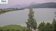 Archiv Foto Webcam Füssen: Blick auf den Weißensee vom Hotel Seespitz 11:00