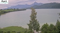 Archiv Foto Webcam Füssen: Blick auf den Weißensee vom Hotel Seespitz 07:00