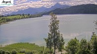Archiv Foto Webcam Füssen: Blick auf den Weißensee vom Hotel Seespitz 09:00