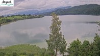 Archiv Foto Webcam Füssen: Blick auf den Weißensee vom Hotel Seespitz 15:00