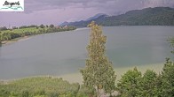 Archiv Foto Webcam Füssen: Blick auf den Weißensee vom Hotel Seespitz 17:00
