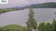 Archiv Foto Webcam Füssen: Blick auf den Weißensee vom Hotel Seespitz 11:00