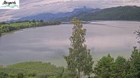 Archiv Foto Webcam Füssen: Blick auf den Weißensee vom Hotel Seespitz 17:00