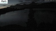 Archiv Foto Webcam Füssen: Blick auf den Weißensee vom Hotel Seespitz 03:00