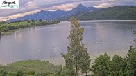 Archiv Foto Webcam Füssen: Blick auf den Weißensee vom Hotel Seespitz 05:00