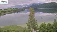 Archiv Foto Webcam Füssen: Blick auf den Weißensee vom Hotel Seespitz 07:00