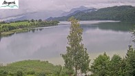 Archiv Foto Webcam Füssen: Blick auf den Weißensee vom Hotel Seespitz 11:00