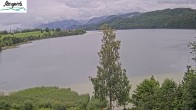 Archiv Foto Webcam Füssen: Blick auf den Weißensee vom Hotel Seespitz 15:00