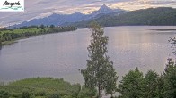 Archiv Foto Webcam Füssen: Blick auf den Weißensee vom Hotel Seespitz 07:00